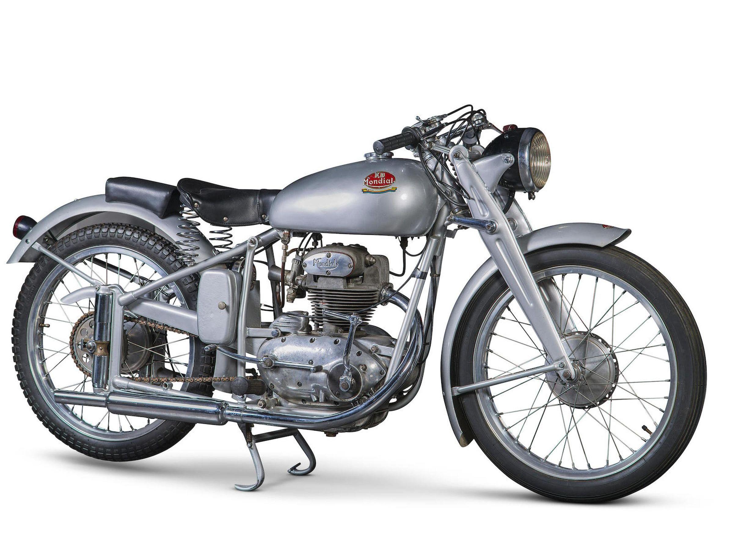 fb mondial 125 cm3 sport 1949