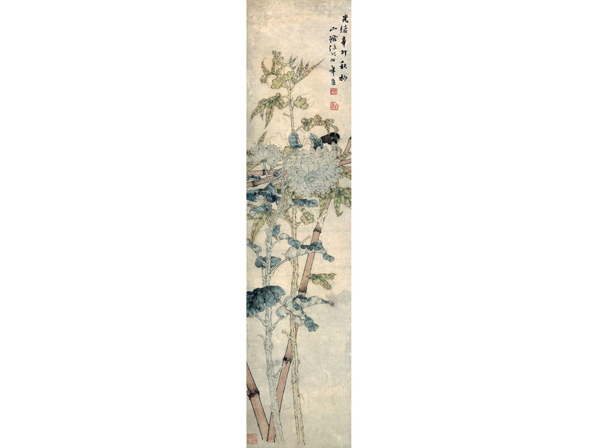 任伯年(1840-1896 花卉