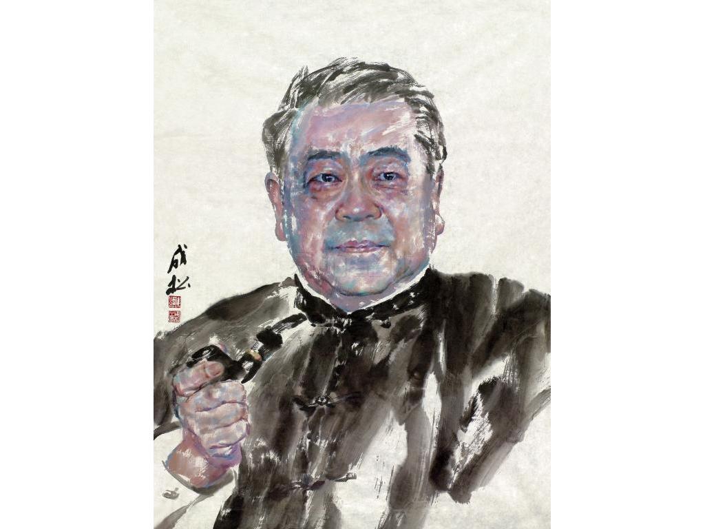 于成松(b.1958)人物肖像