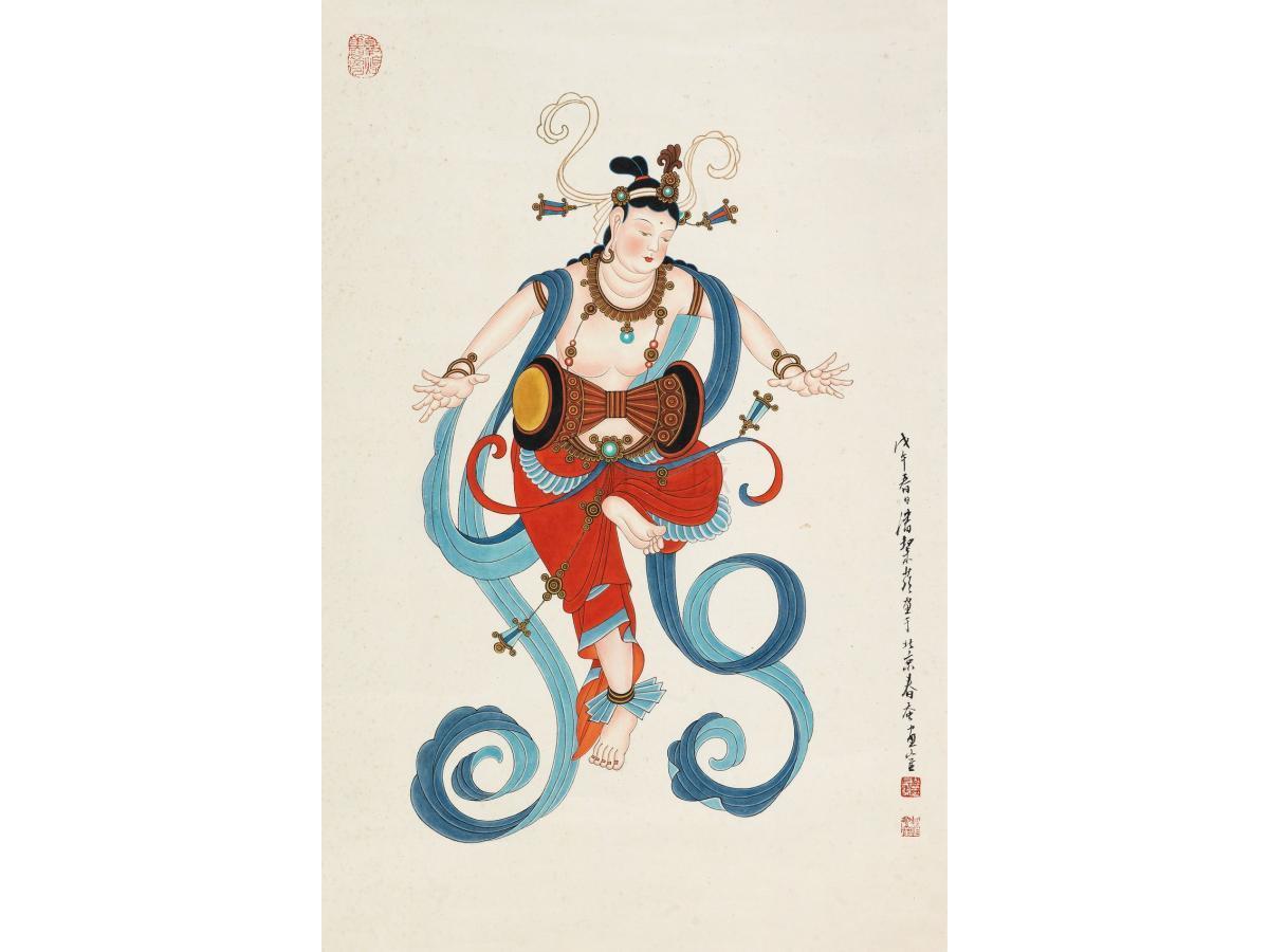 潘絜兹 (1915-2002)敦煌人物