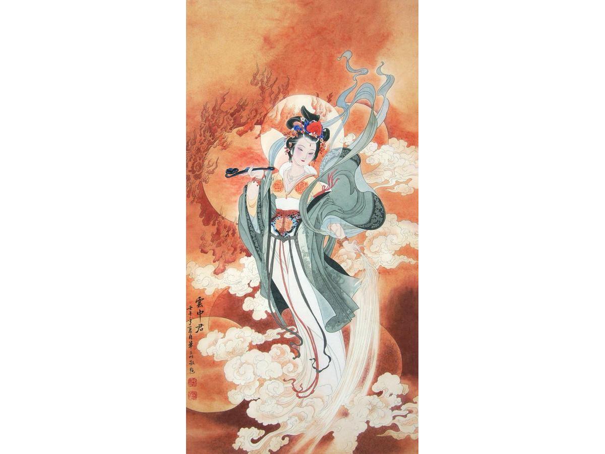 华三川 仕女