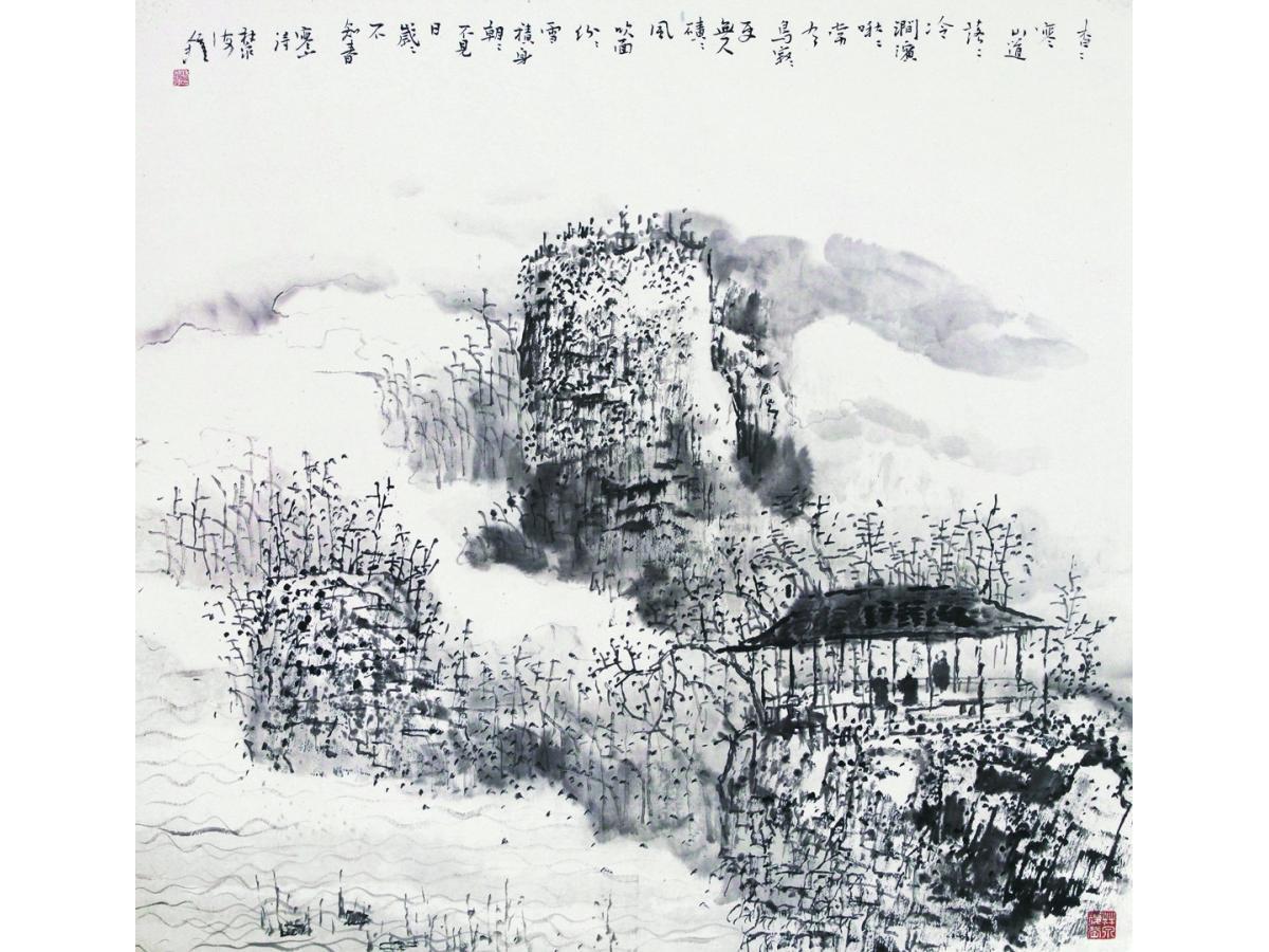 林海钟山水